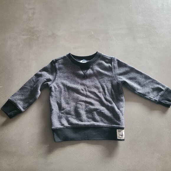 Gap Baby Charcoal Grey Sweatshirt Size 3T - Picture 1 of 3